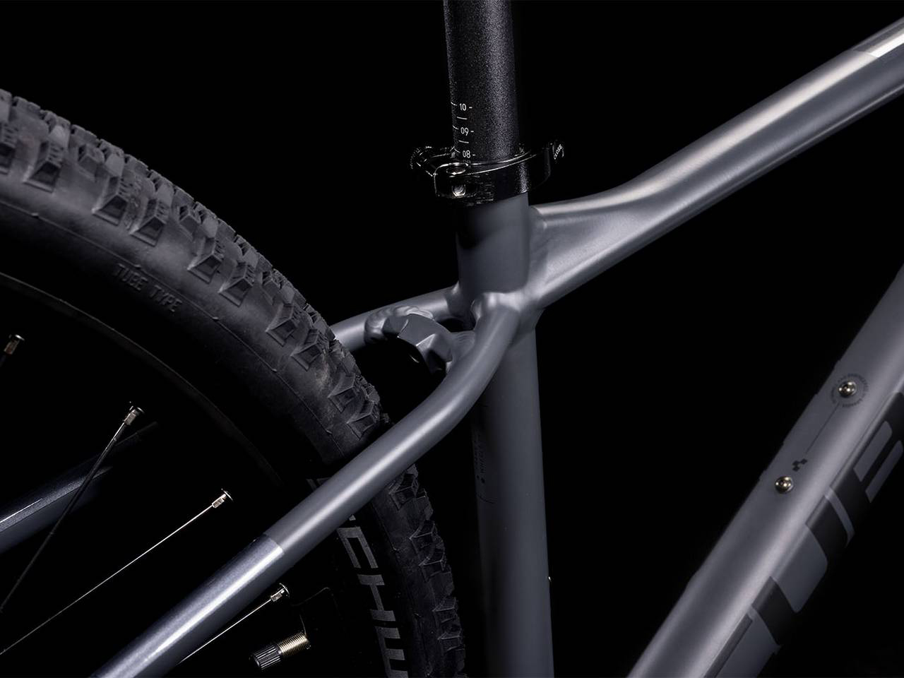 Poignées pour Vélo Cube Acide React Pro Vélo Poignées Noir Gris